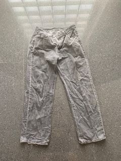 Wide Legged Stone Washed Baggy Jeans