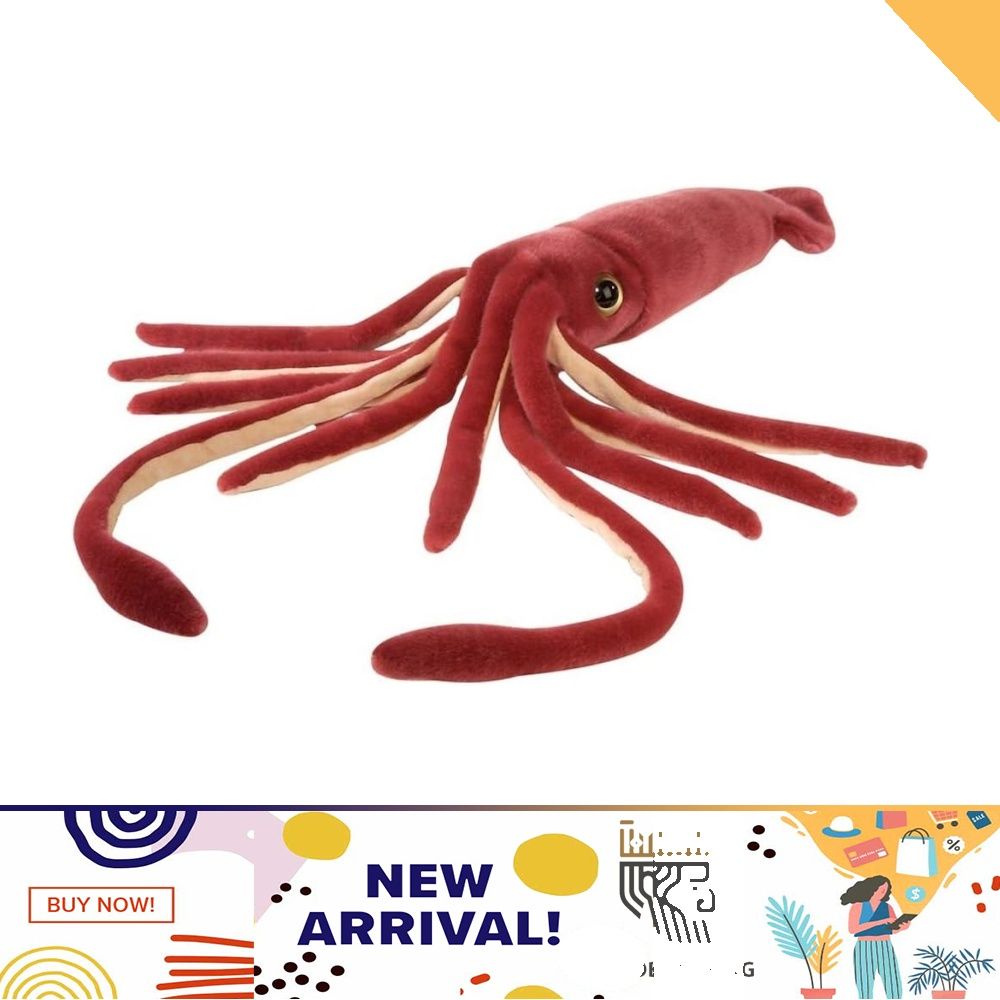 Giant squid top stuffed animal