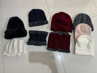 Winter Hats, beanies and neck cold protector