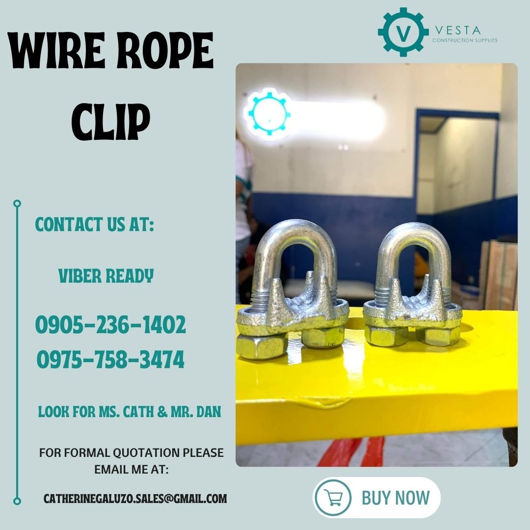 WIRE ROPE CLIP, Commercial & Industrial, Construction & Building ...
