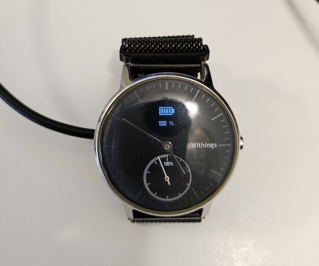Withings Steel HR 36mm Hybrid Smartwatch Weak Battery