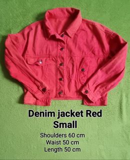 Women's Jeans Red Jacket
