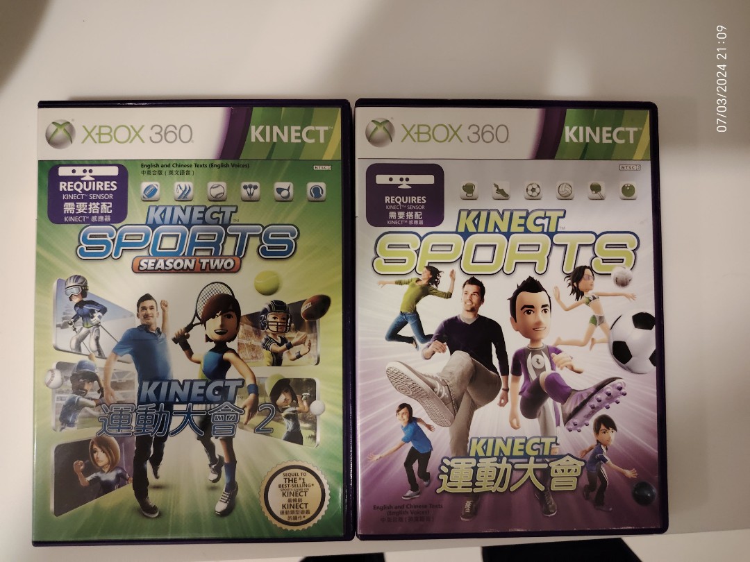 Xbox 360 Kinetic Sports season 1 and 2, Video Gaming, Video Games, Xbox on  Carousell