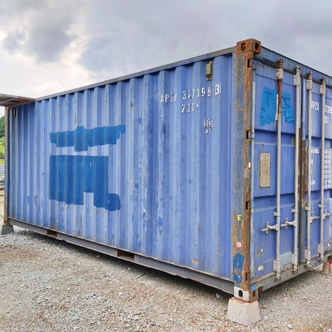 #0242 - Kontena/container 20ft GP (KOSONG), Furniture & Home Living ...