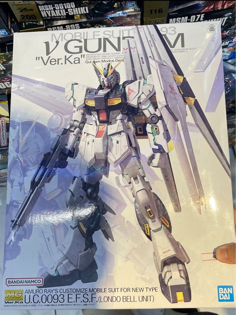 3x MG 1/100 Nu Gundam Ver Ka, Hobbies & Toys, Toys & Games on Carousell