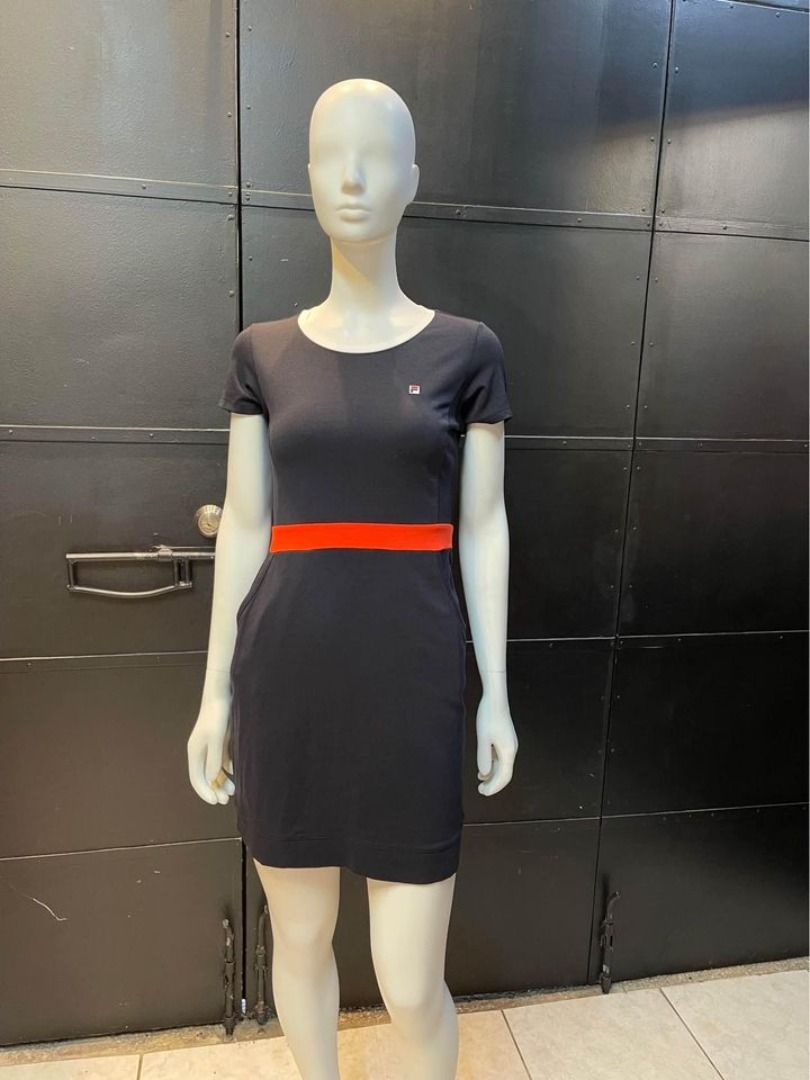 Fila dress color block clearance