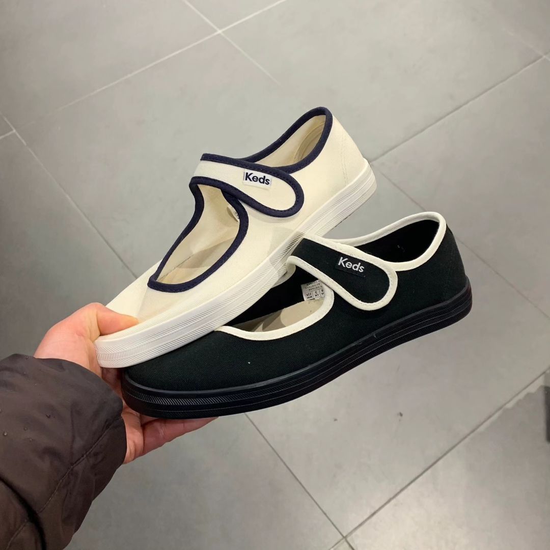 KEDS JOY CANVAS LINE MARY JANE-4col, 預購- Carousell