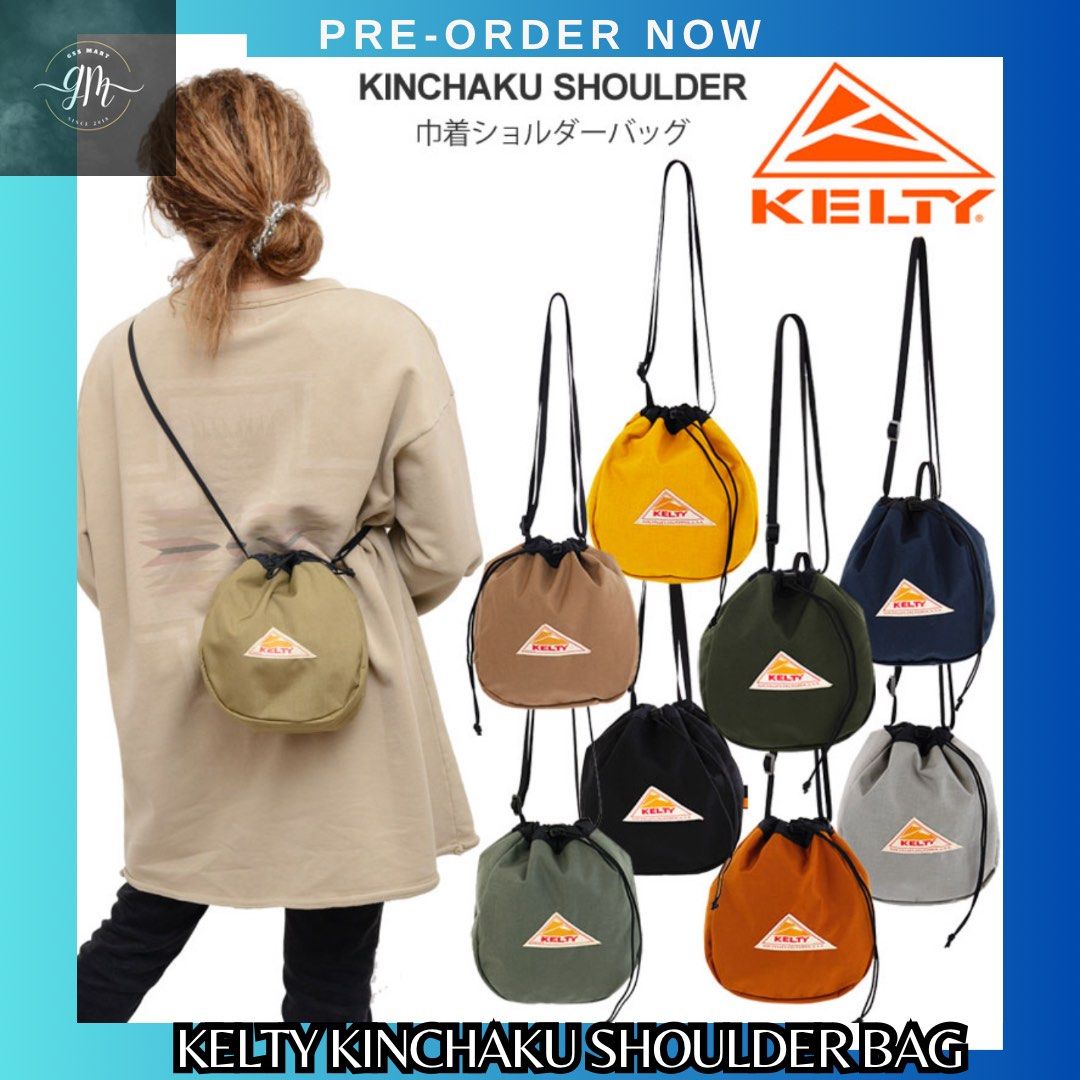 パネライ 希少 ケルティ KELTY ならし 巾着ショルダーバッグ KINCHAKU SHOULDER ショルダーバッグ