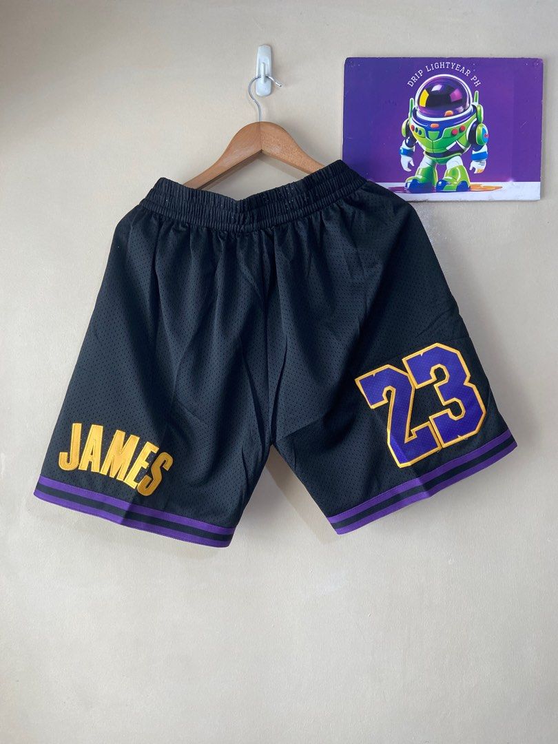 Short lakers lebron james hot sale