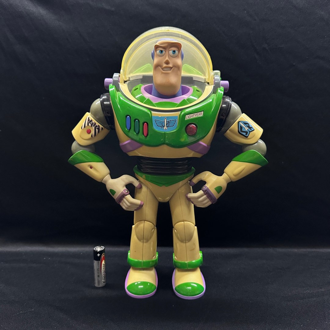 Original Disney Pixar Toy Story Buzz Lightyear with English Language ...