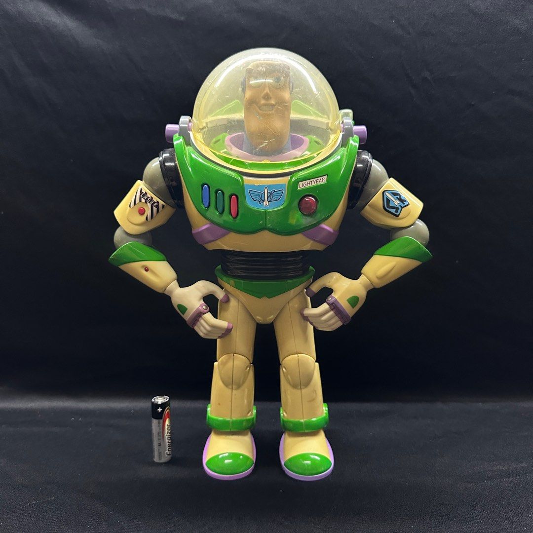 Original Disney Pixar Toy Story Buzz Lightyear with English Language ...