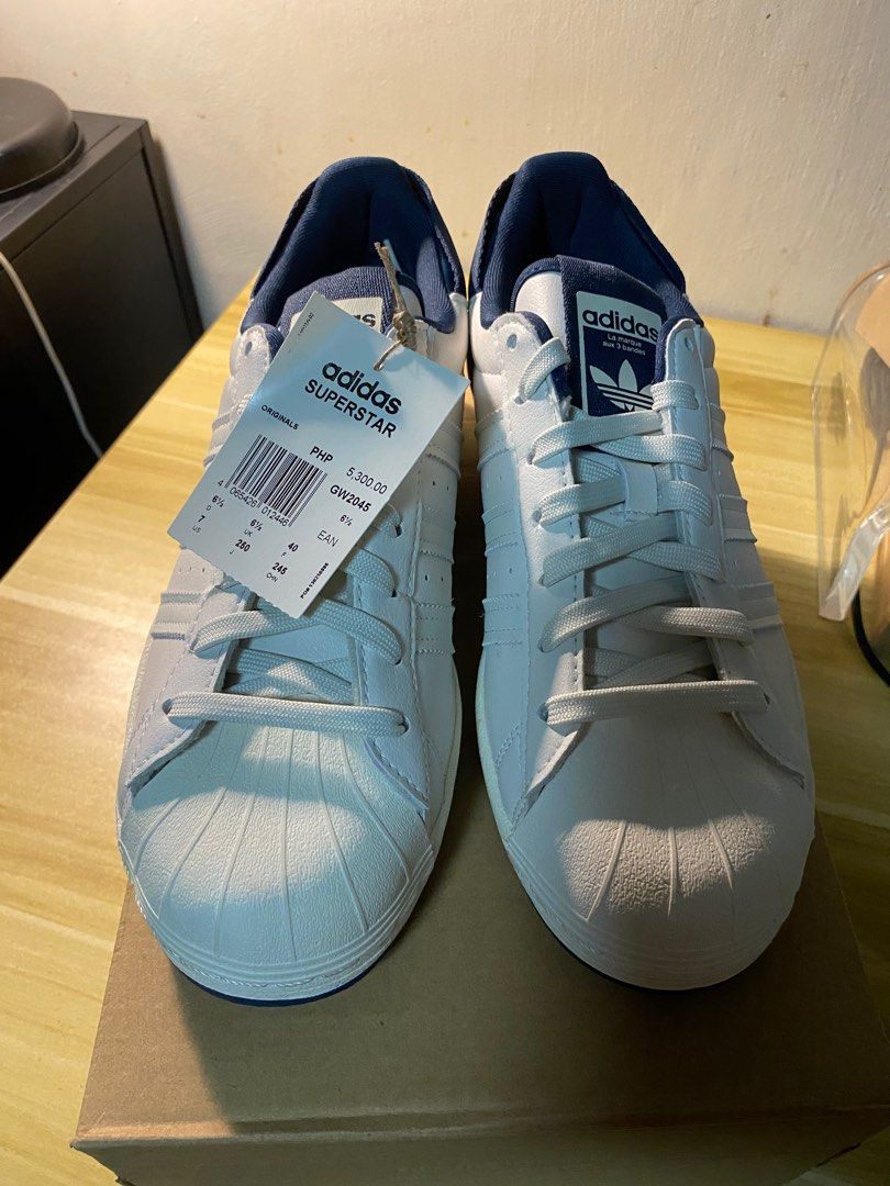 Navy blue top ombre adidas superstar