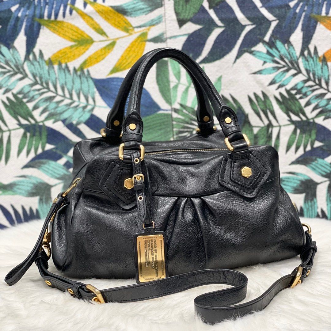 Marc jacobs classic leather shoulder bag store