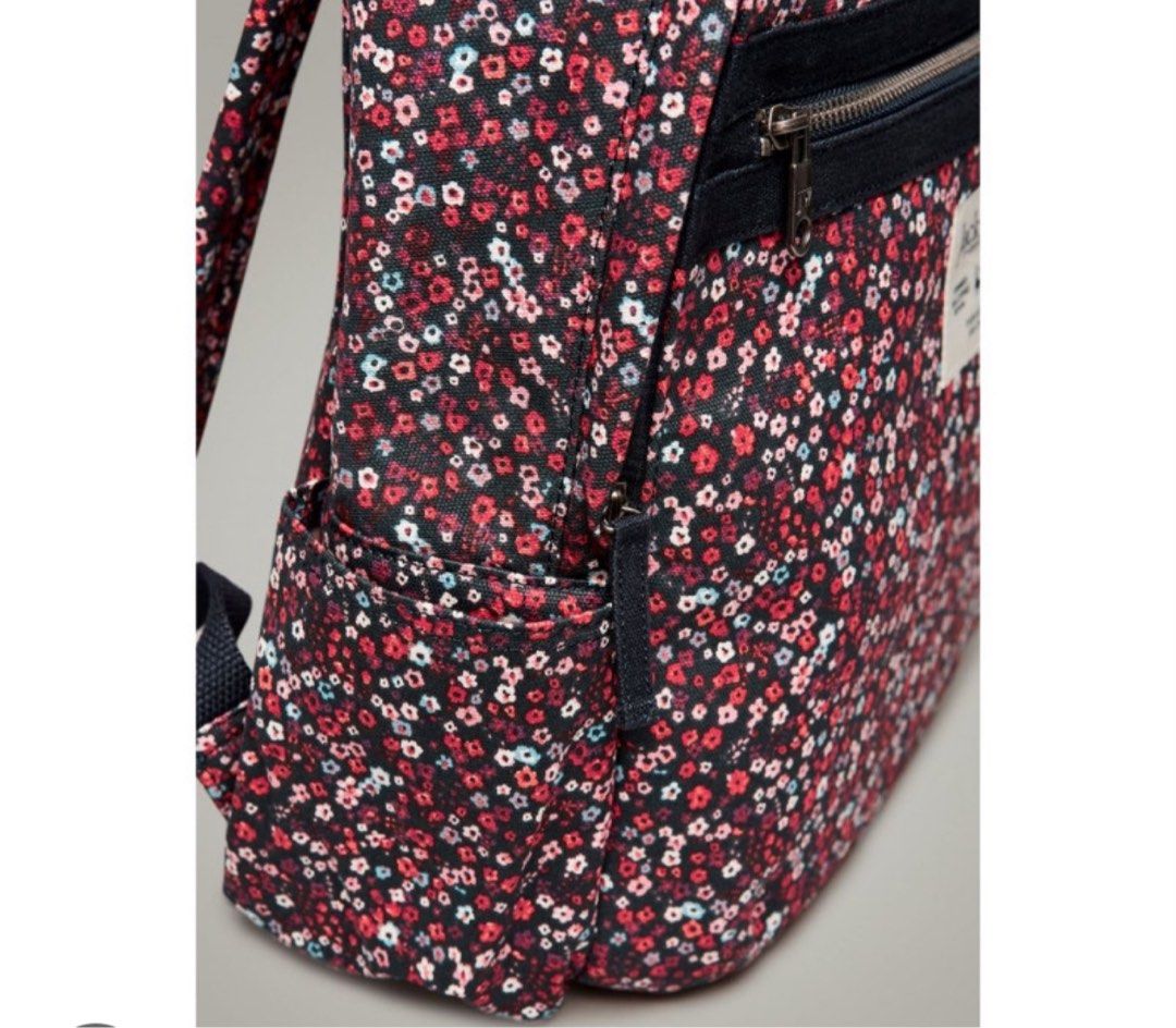 Jack wills portbury backpack pink navy outlet