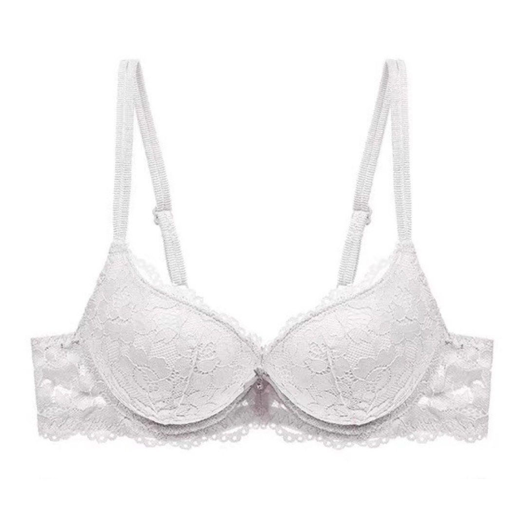 BN 70B Floral Lace Push Up Bra  Pure White, Women's Fashion, New  Undergarments & Loungewear on Carousell