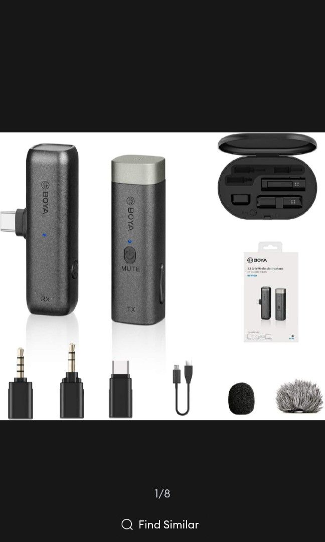 Boya BY-WM3U Wireless Microphone (Category: Microphones) located in Baguio. Submitted by jap_dugenes (Listing ID 1291824980, Image 1). Description: slightly used I can send the video of microphone coming from the phone vs. using Boya. Big difference!.
