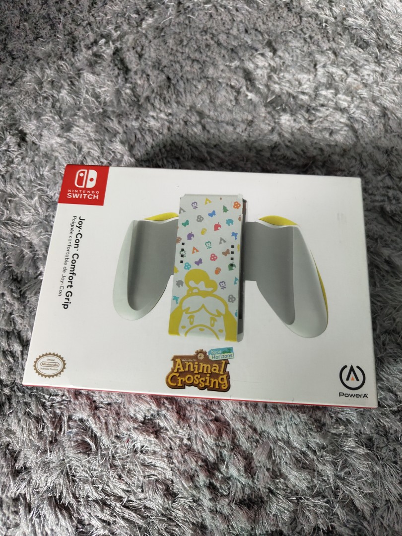 PowerA Joy-Con Comfort Grip for Nintendo Switch - Animal Crossing 