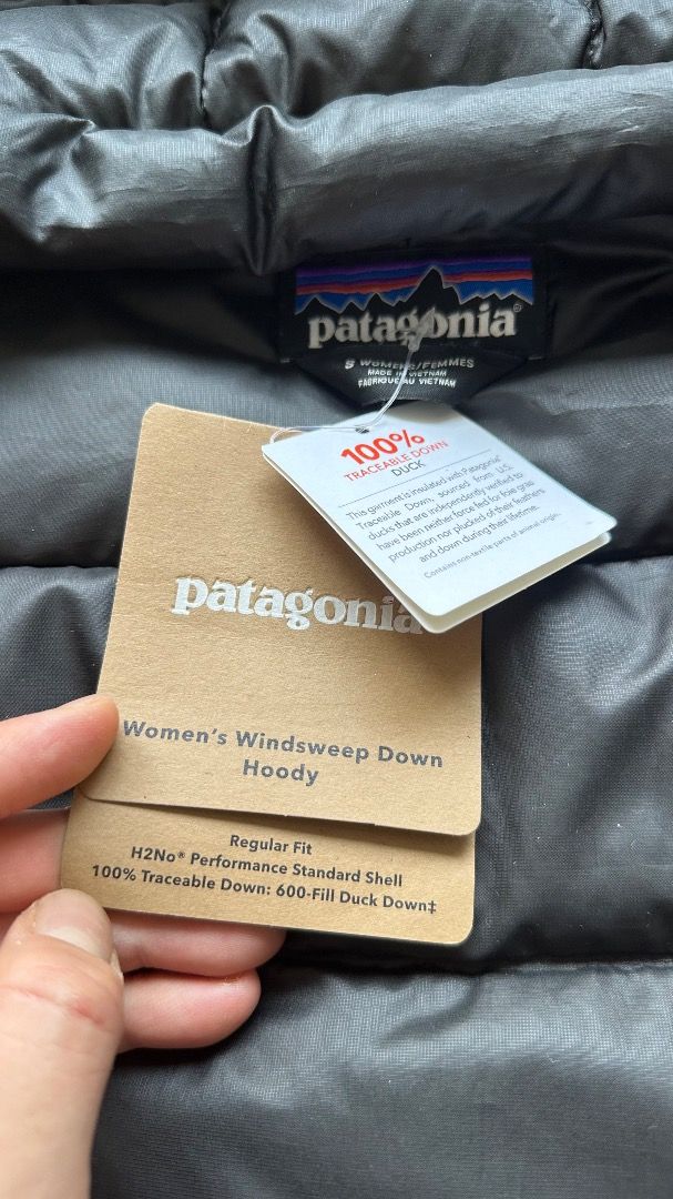 Patagonia women's windsweep down store hoody