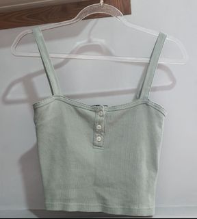 UNRELEASED RARE brandy melville skylar rotten youth authentic tank crop  top, Women's Fashion, Tops, Sleeveless on Carousell