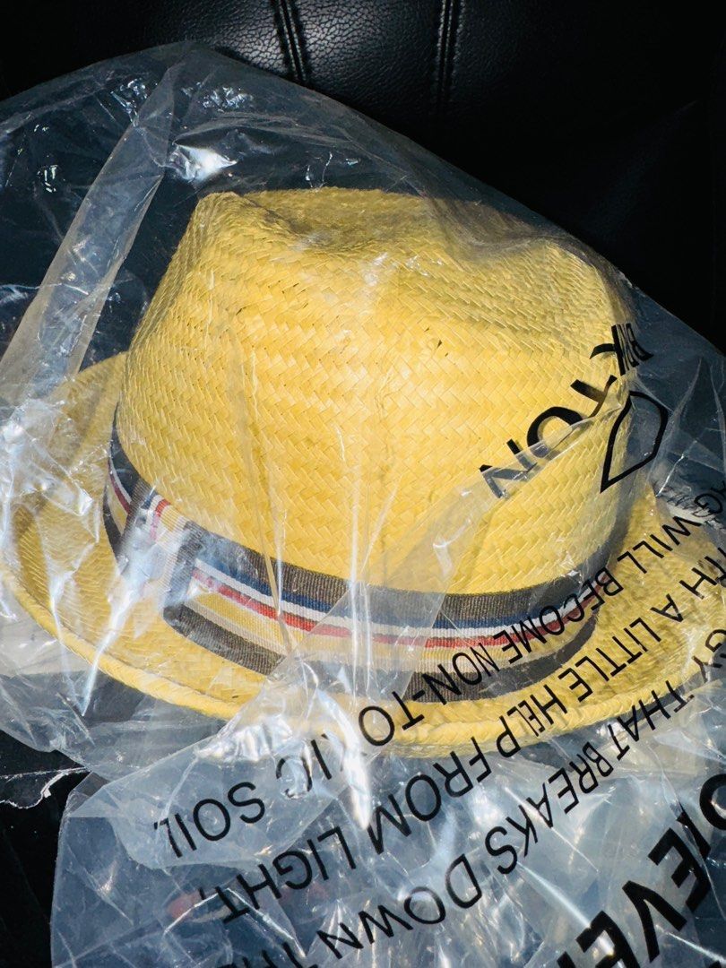 Brixton Fedora Hat (bought from Hatstore) (Category: Caps & Hats) located in Quezon City. Submitted by chado13 (Listing ID 1291812855, Image 2). Description: Brand New, item is still inside the plastic. RFS: duplicate order.