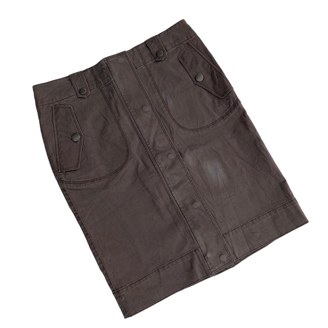 Burberry zipper skirt deals