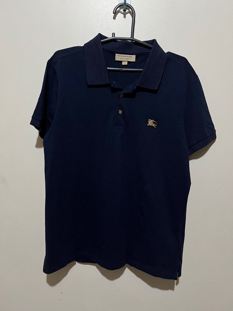 Burberry polo metal logo sale