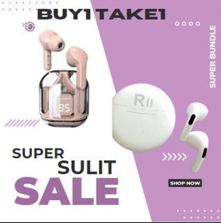 Buy One, Get One Free on Wireless Earphones - Limited Time Offer! Utrapods & RII earphones