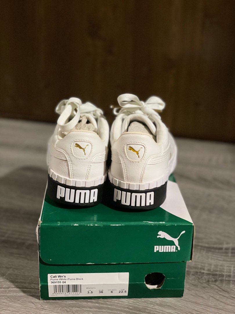 Cali Wn s Puma White Puma Black Women s Fashion Footwear Sneakers on Carousell