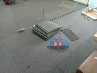 OFFICE PARTITION / Carpet Tile - Indoor - Floor - Tiles - Products