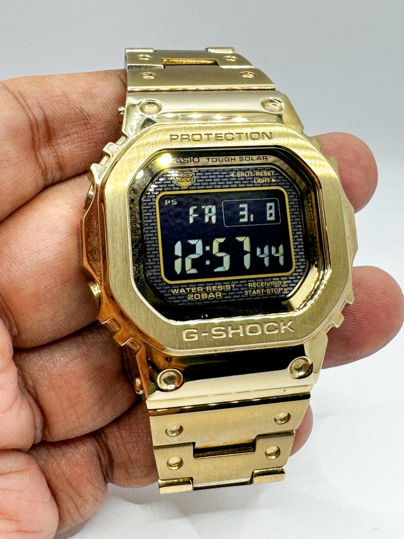 G-SHOCK GMW-B5000GD-9JF ゴールド金 CASIO