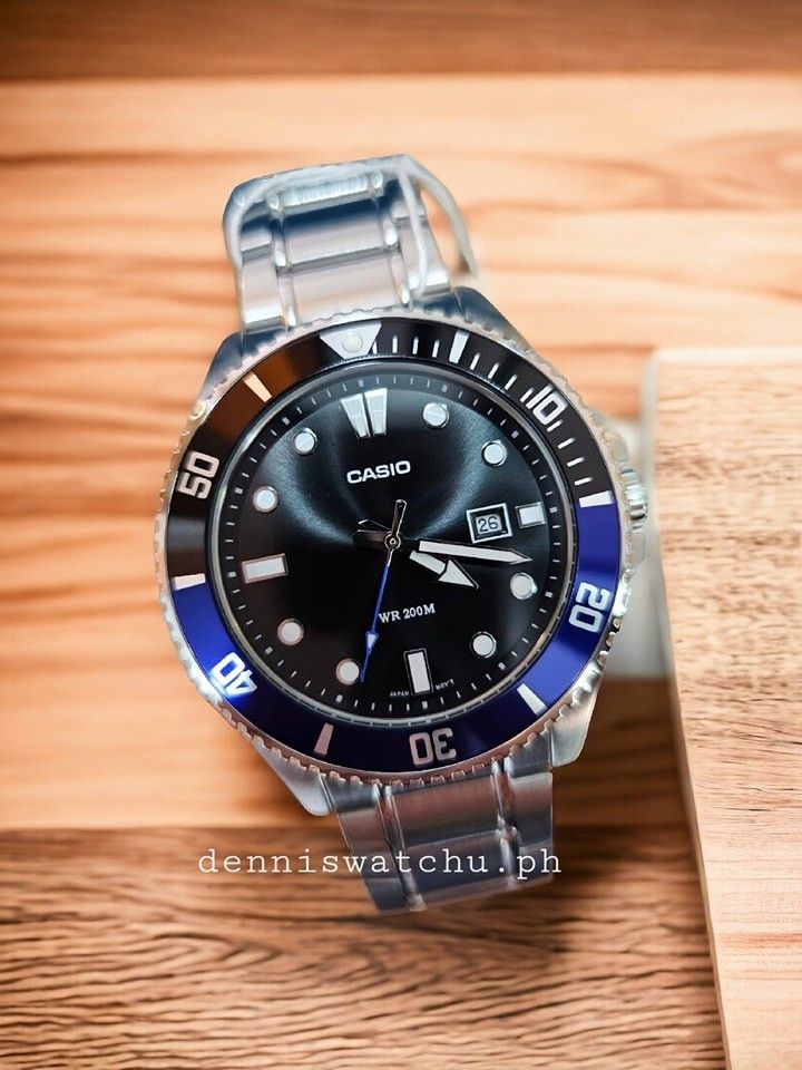 Casio Mdv-107d Duro (Category: Men's Watches) located in Manila. Submitted by chingdenni08467 (Listing ID 1291727770, Image 1). Description: We Accept COD or COP thru LBC Sale Sale Sale Para sa ibang model Pls visit my Page! DENNISGSHOCKGADGET Casio Mdv-107D Duro Full Stainless 200m Water Resist ✅100% Original/Legit/Authentic ✅Brandnew and Complete ✅with 1 Year Warranty Same day delivery via Lalamove/Grab payment thru BDO or GCASH upon pickup ng 