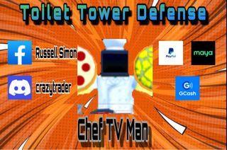 CHEF TV MAN - TOILET TOWER DEFENSE - ROBLOX