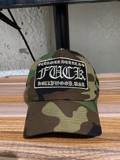 CHROME HEARTS TRUCKER HAT CAMOU