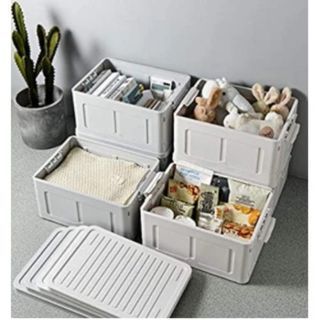Collapsible Container, Durable Storage Plastic Box, 10L