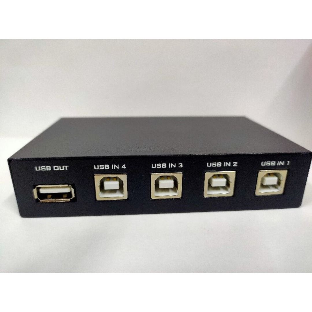 Data Switch (PRINTER SWITCH) USB MANUAL (4ports/2ports) (Category: Cables & Adaptors) located in Manila. Submitted by sdfsolutions (Listing ID 1291841501, Image 1). Description: Note Just fits for common wired printer, can not work with automatic printer Allows 4 PC to share one USB device, for example, printer, scanner, camera with USB Just plug your USB device into the USB port on the sharing switch, and connects 4 PC to the other 4 ports Equip