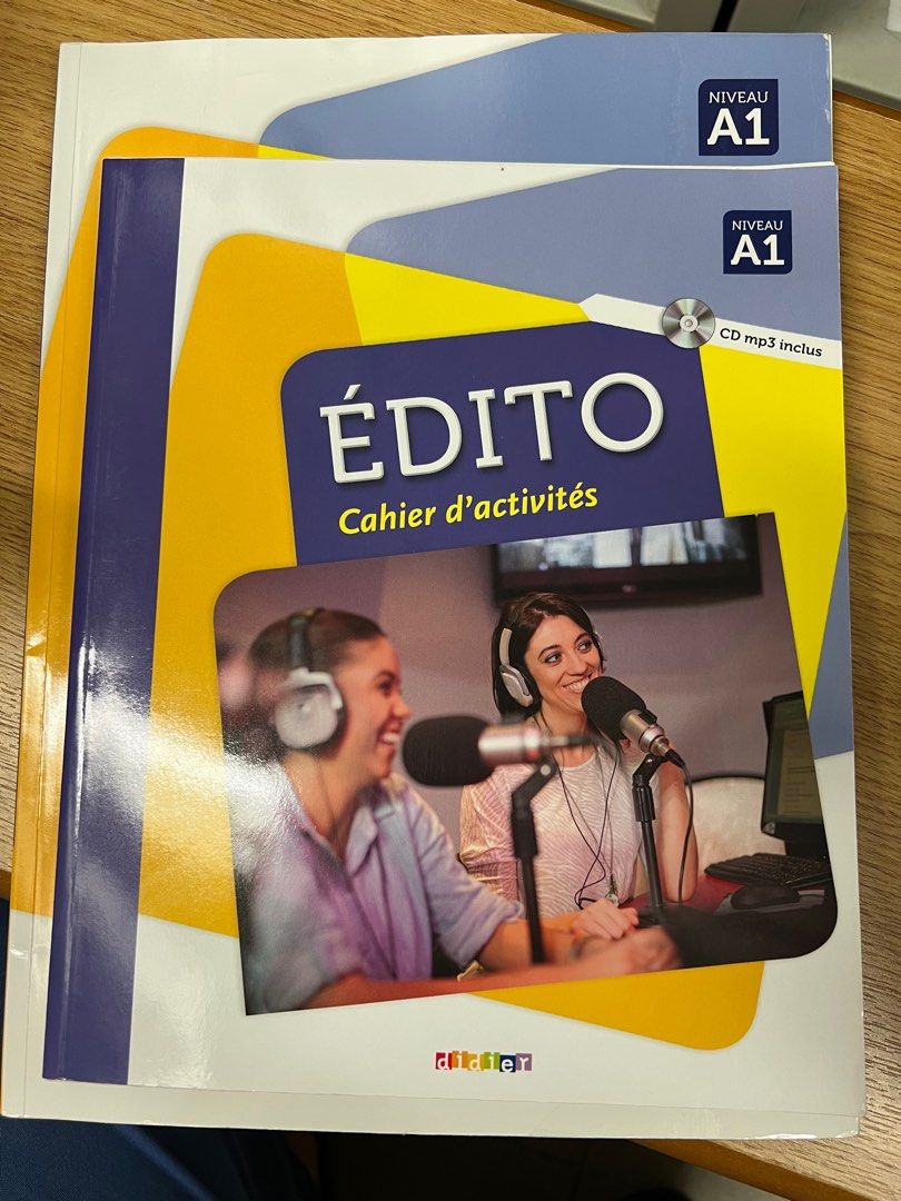 Édito Méthode de français, 興趣及遊戲, 書本 & 文具, 教科書 - Carousell