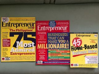 ENTREPRENEUR, U.S. Business magazine, PH editions, P50 EACH