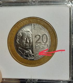 Error :2020 Philippine NGC 20 Piso old coin XF condition**Error High Mintmark : Hard to find