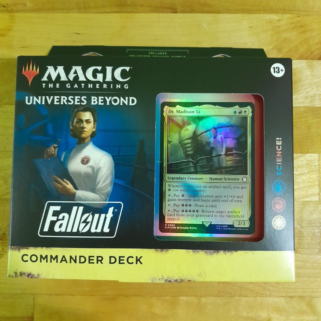 mtg commander decks 2023 Amazon.com: Magic: The Gathering Fallout Commander Deck