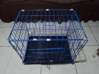 Foldable Dog cage and other accessories (sold as set)