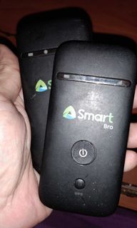 For Sale: Selling my pre loved Smart bros pocket Wifi. Both for ₱500. Guaranteed 💯% working.