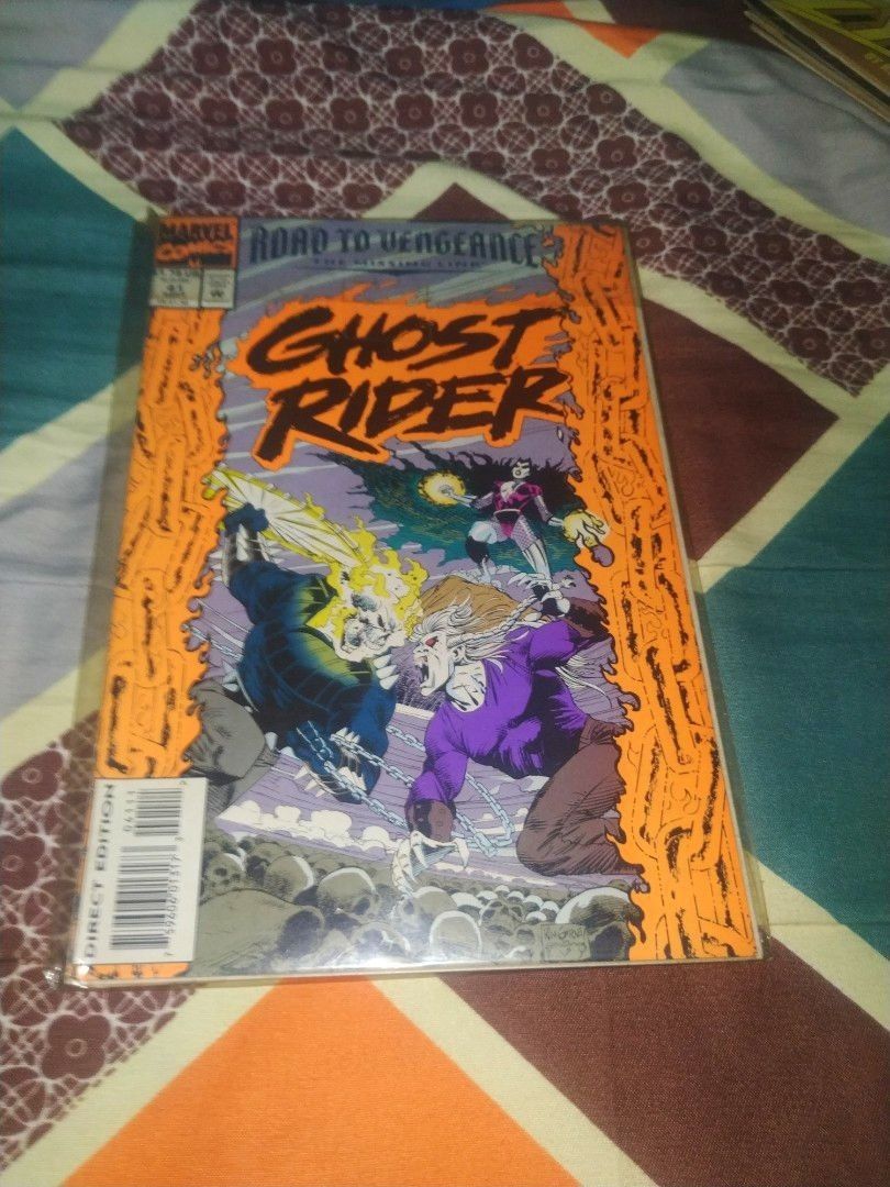 Ghost Rider Bundle (Category: Comics & Manga) located in Manila. Submitted by jeffree4131577 (Listing ID 1291756614, Image 3). Description: *Road To Vengeance The Missing Link Ghost Rider Blaze Spirits of Vengeance #14 *Road To Vengeance The Missing Link Ghost Rider #41.