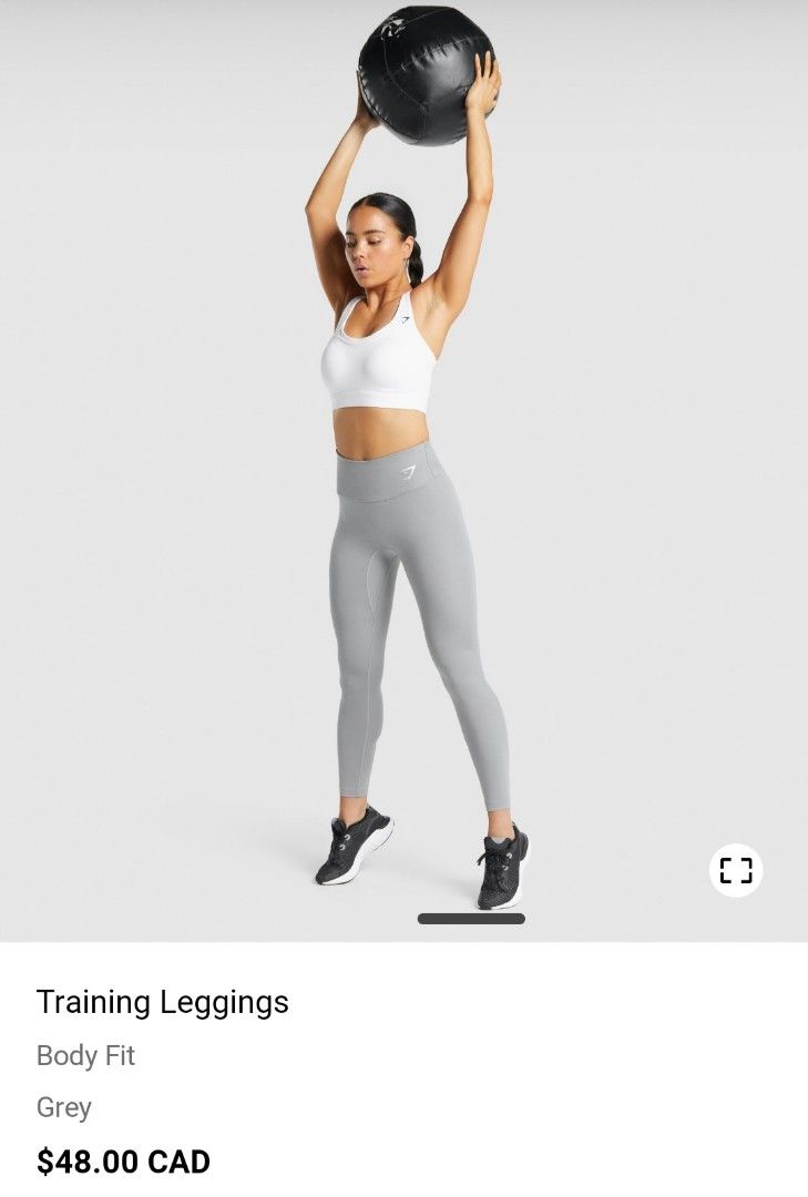 GYMSHARK Ruched Sports Bra and Training Leggings - Navy, Women's Fashion,  Activewear on Carousell