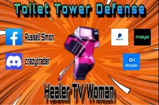 HEALER TV WOMAN - TOILET TOWER DEFENSE - ROBLOX