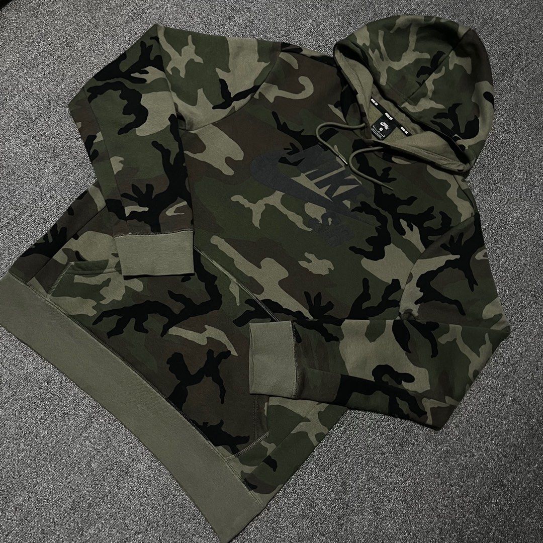 Fleece Hoodie Mens Camo Nike Sb Hoodie Nike Sportswear Club Fleece