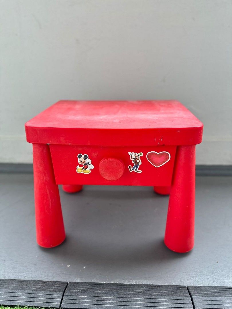 Ikea mammut sale bedside table