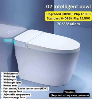 Intelligent smart toilet bowl