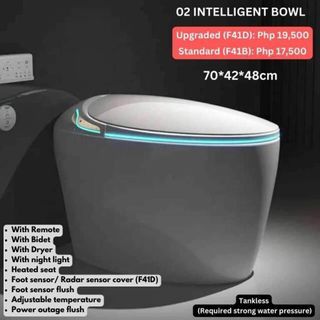 Intelligent smart toilet bowl
