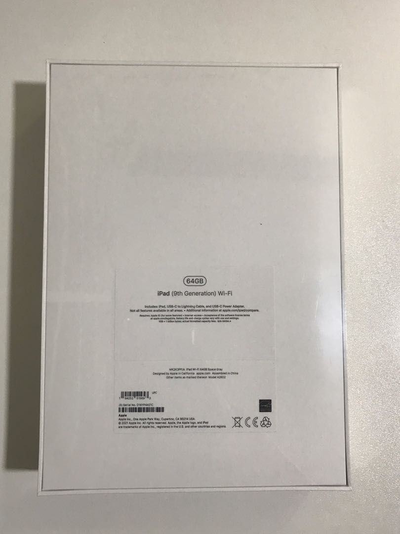 IPAD 9TH GENERATION 64GB (Category: iPad) located in Pasay City. Submitted by kkalien (Listing ID 1291766079, Image 2). Description: BRAND NEW IPAD 9th Generation - 64GB - Space Gray The shipping fee would be shouldered by the buyer. Payment will be done through GCash or BDO. Can be delivered through Angkas, Lalamove, or Grab Express. Please feel free to inquire for more information. .