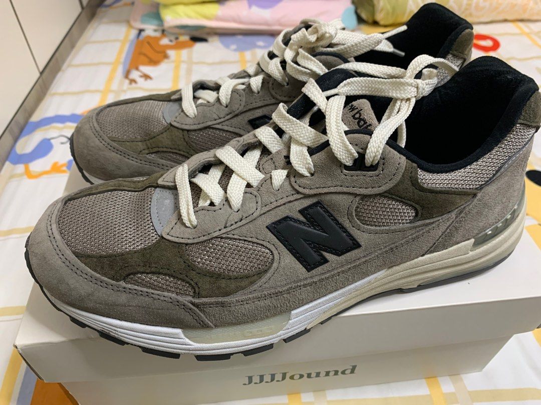 Jjjjound x New balance 992 grey us10.5, 男裝, 鞋, 波鞋- Carousell